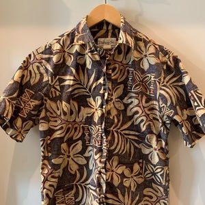 Short Sleeve Printed Woven